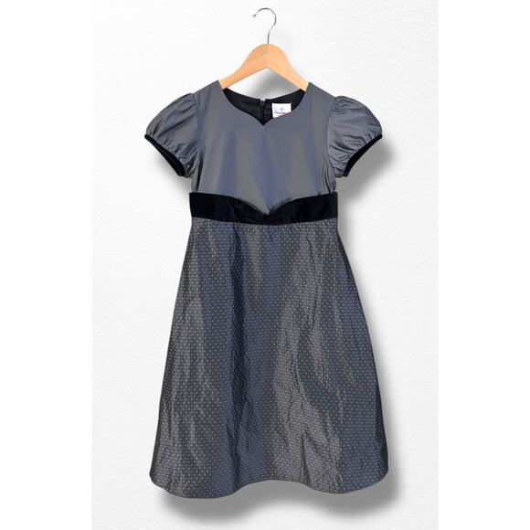 Hanna Andersson Taffeta Party Dress, Size 8 - Picture 1 of 12